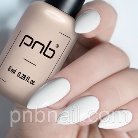 Гель-лак PNB Snow White 001 , 8 мл