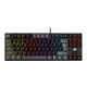 Клавиатура Игровая Fantech ATOM MK876V2 Blue Switch Черный/Серый