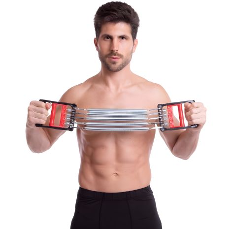 Эспандер для плеч, пружинный на 9 пружин Power Sport FI-3865ВМ 53см Эспандер для плеч, пружинный на 9 пружин Power Sport FI-3865ВМ 53см