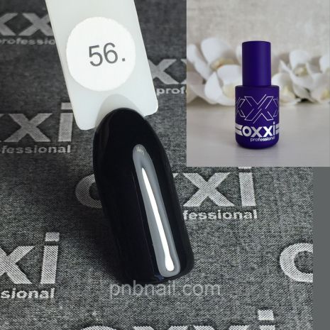 Гель-лак OXXI Professional №056(черный), 10 мл
