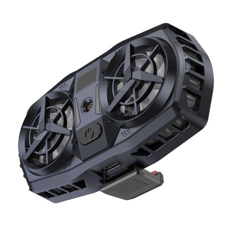 Куллер для телефона HOCO GM36 Mustango mobile phone dual cooler |4.5-7"| black Куллер для телефона HOCO GM36 Mustango mobile phone dual cooler |4.5-7"| black