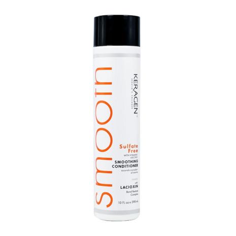 Безсульфатний кондиціонер Organic Keragen Smoothing Conditioner з кератином і колагеном, 298 мл