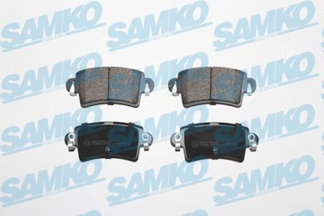 Комплект тормозных колодок NISSAN INTERSTAR, OPEL MOVANO, RENAULT MASTER, SAMKO (5SP791)