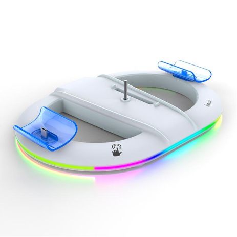 Док-станція Ipega Charge stand для PS5 Slim Disc, Digital PG-P5S045, RGB, USB 2.0, white Док-станція Ipega Charge stand для PS5 Slim Disc, Digital PG-P5S045, RGB, USB 2.0, white