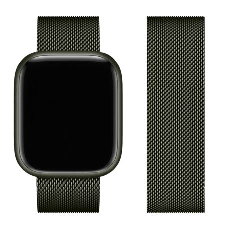 Ремешок металлический Hoco iWatch WA03 milanese steel 42/ 44/ 45/ 49mm green
