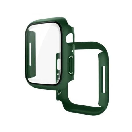 Бампер для Apple Watch HOCO iWatch7/8 WS2 Guardian series hollow protective case (45mm)OfficialGreen