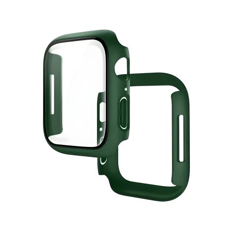 Защитный бампер для Apple Watch HOCO iWatch7/8 WS2 Guardian series hollow (45mm) официально зелёный