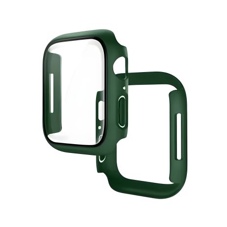 Защитный бампер для Apple Watch HOCO iWatch7/8 WS2 Guardian series hollow (45mm) официально зелёный