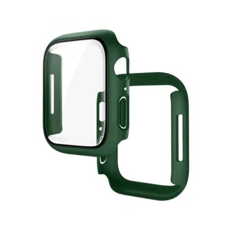 Бампер для Apple Watch HOCO iWatch7/8 WS2 Guardian series hollow protective case (45mm)OfficialGreen
