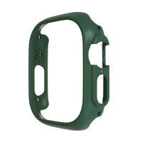 Защитный бампер для Apple Watch HOCO iWatch Ultra WS6 Shadow с плёнкой (49mm) тёмно-зелёный