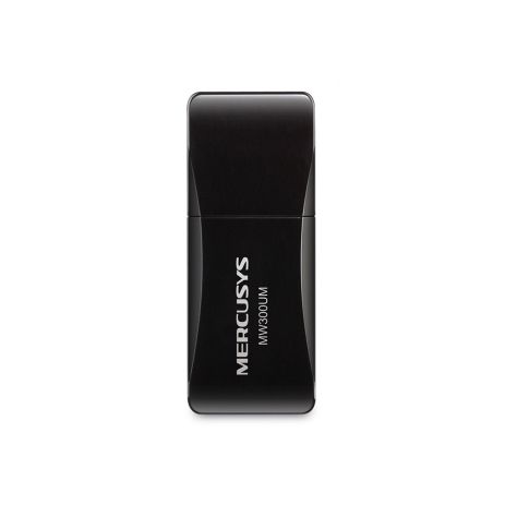 Адаптер USB WiFi Mercusys MW300UM, N300, 802.11n, g, b, 300Mbps, 2.4Ghz, 20dBm Адаптер USB WiFi Mercusys MW300UM, N300, 802.11n, g, b, 300Mbps, 2.4Ghz, 20dBm