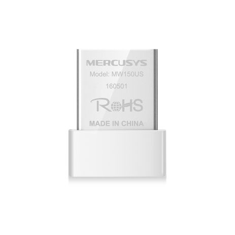Адаптер USB WiFi Mercusys MW150US, N150, 802.11n, g, b, 150Mbps, 2.4GHz, 20dBm Адаптер USB WiFi Mercusys MW150US, N150, 802.11n, g, b, 150Mbps, 2.4GHz, 20dBm