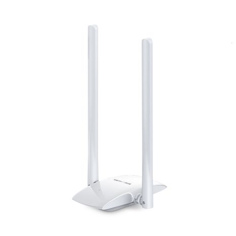 Адаптер USB WiFi Mercusys MW300UH, N300, 300mbps, 5dbi, 20dBm, MIMO 2x2, 2.4GHz, UA UCRF