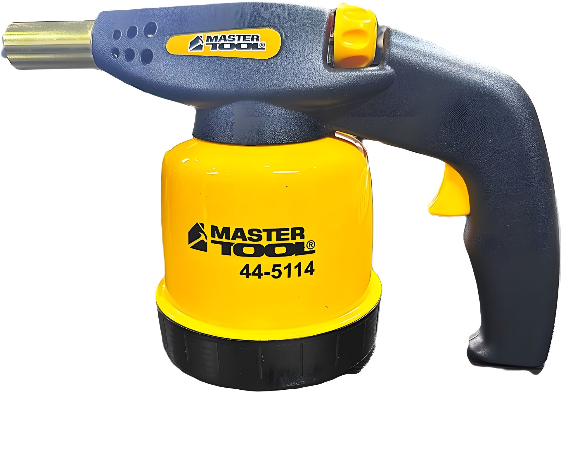 Газова лампа MASTERTOOL 44-5114 з п'єзопідпалом Ø 20 мм/1300°С 1.3 кВт 94.6 г/г Газова лампа MASTERTOOL 44-5114 з п'єзопідпалом Ø 20 мм/1300°С 1.3 кВт 94.6 г/г