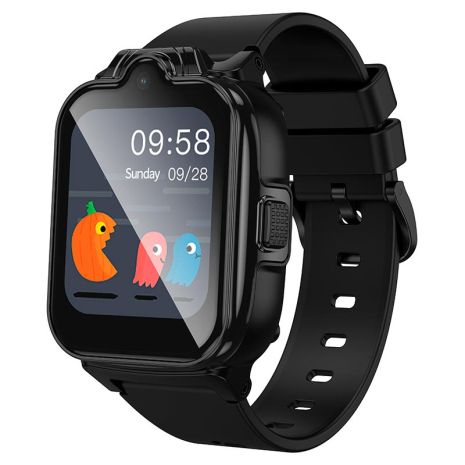 Дитячий смарт годинник Hoco Y104 (4G) з функцією дзвінка, GPS, Wi-Fi, LBS, 8MP, 700mAh, 1-2d, black Дитячий смарт годинник Hoco Y104 (4G) з функцією дзвінка, GPS, Wi-Fi, LBS, 8MP, 700mAh, 1-2d, black