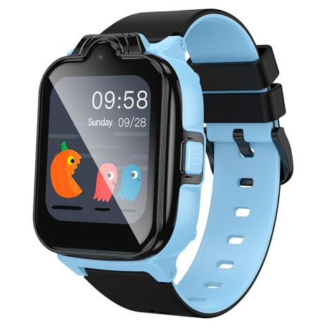Дитячий смарт годинник Hoco Y104 (4G) з функцією дзвінка, GPS, Wi-Fi, LBS, 8MP, 700mAh, 1-2d, blue Дитячий смарт годинник Hoco Y104 (4G) з функцією дзвінка, GPS, Wi-Fi, LBS, 8MP, 700mAh, 1-2d, blue