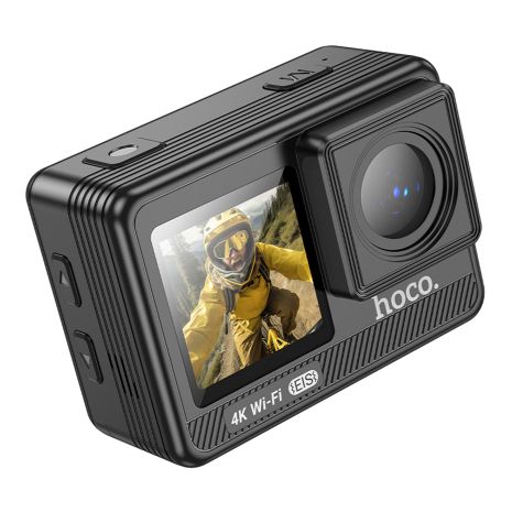 Экшн-Камера Hoco DV102 4K anti-shock Черный