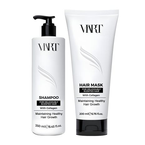 Набор шампуня и маски для поврежденных волос VIART DUO with Collagen, 250+200 мл