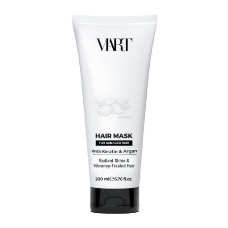 Кератиновая маска VIART Hair Mask with Keratin & Argan Oil для окрашенных волос, 200 мл