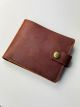 Чоловічий гаманець зі світло коричневої натуральної шкіри Чоловічий гаманець зі світло коричневої натуральної шкіри
