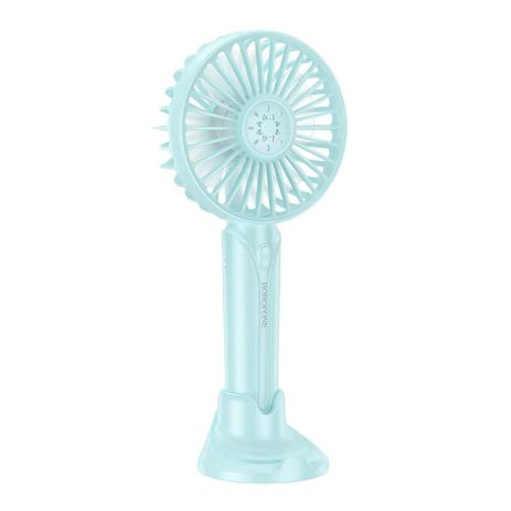 Вентилятор BOROFONE Precious handheld small fan DBF01 |3 speed, 4h| blue