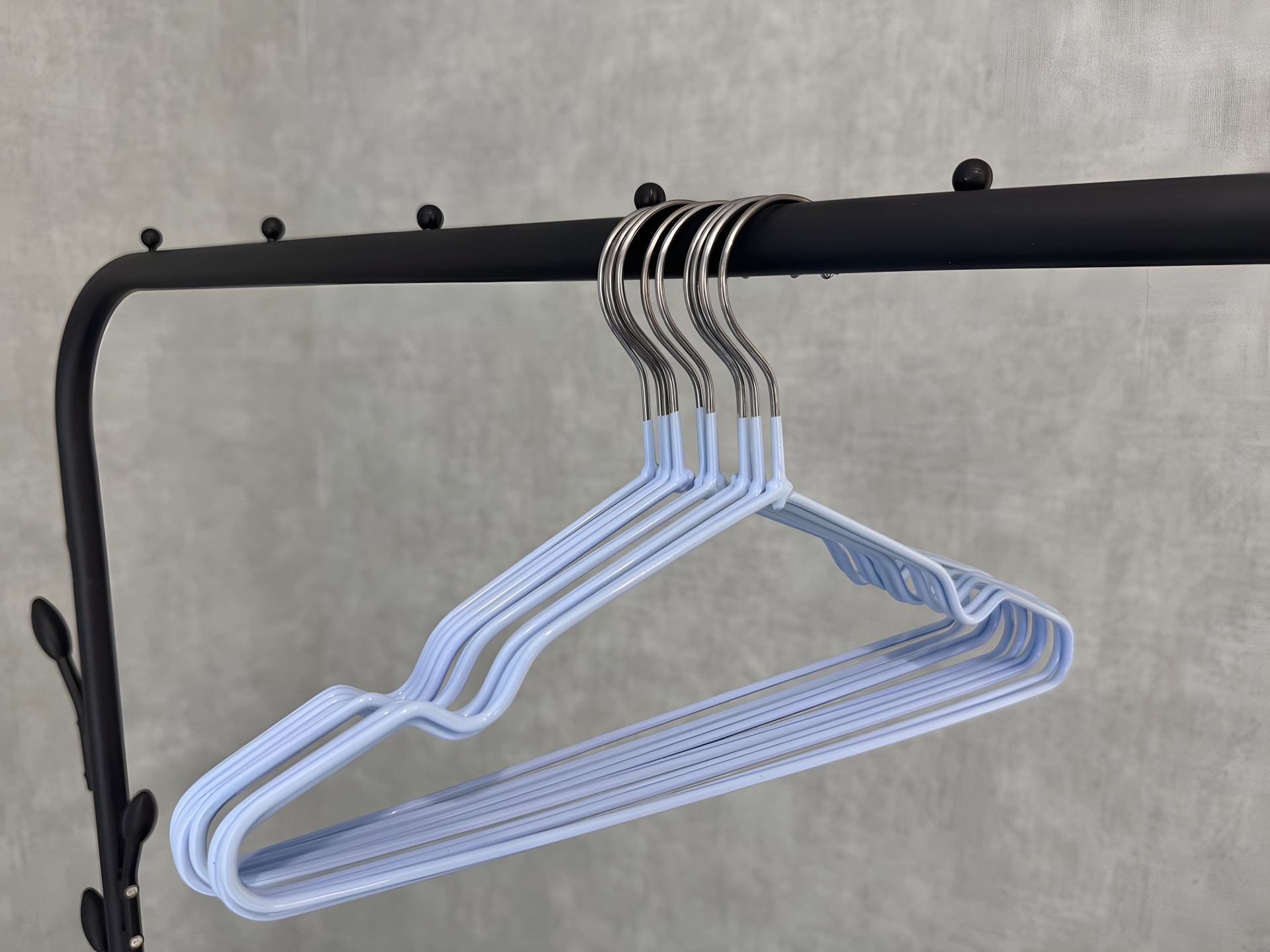 Набор металлических детских плечиков 10 шт 8247/lightblue Набор металлических детских плечиков 10 шт 8247/lightblue