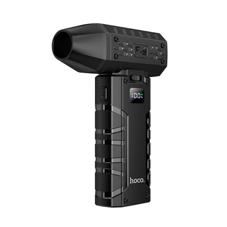 Вентилятор HOCO Force fan HX67 |100 Speed, LED, 5h| black