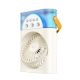 Вентилятор-зволожувач HOCO DF11, Whale 2-in-1 multi-function humidifier, 3 speed, Abbient Light, 4000mAh, 10h, Milky white