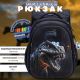 Шкільний рюкзак Winner для хлопчиків 1-4 класів з 3D принтом динозавра
