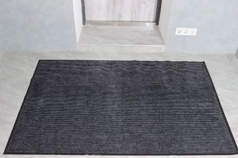 Брудозахисний килимок 45*75 см в передпокій Ребро 3003/grey Брудозахисний килимок 45*75 см в передпокій Ребро 3003/grey