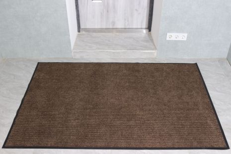 Брудозахисний килимок 60*90 см в передпокій Ребро 3006/brown
