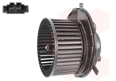 Вентилятор салону SKODA SUPERB, SEAT ALHAMBRA, AUDI A3, VAN WEZEL (5894773)