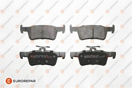 Тормозные колодки для PEUGEOT 308, EUROREPAR (1619791480)