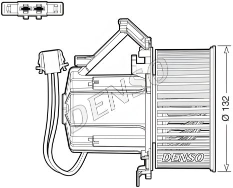 Вентилятор салону AUDI A5, AUDI A4, AUDI Q5, DENSO (DEA02009) Вентилятор салону AUDI A5, AUDI A4, AUDI Q5, DENSO (DEA02009)