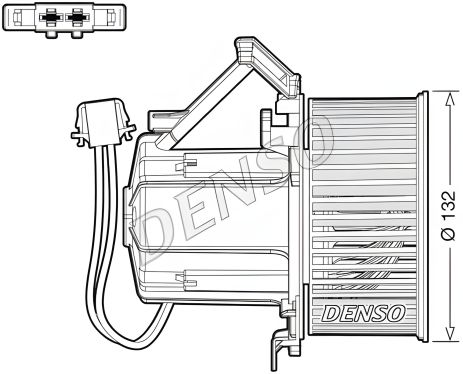 Вентилятор салону AUDI A5, AUDI A4, AUDI Q5, DENSO (DEA02009) Вентилятор салону AUDI A5, AUDI A4, AUDI Q5, DENSO (DEA02009)
