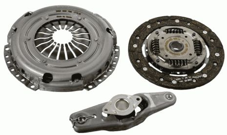 Комплект сцепления SEAT IBIZA, SKODA ROOMSTER, AUDI A2, SACHS (3000951061)