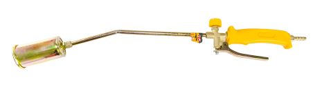 Газовоздушна ручна горелка PROFI з клапаном Ø 45 мм 610 мм 1.6 м³/ч 2200 Вт 1100°C від MASTERTOOL 44-5017