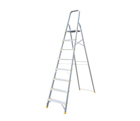 Алюмінієві сходи 8 ступенів h=1720 мм max 150 кг MASTERTOOL 79-1108 Алюмінієві сходи 8 ступенів h=1720 мм max 150 кг MASTERTOOL 79-1108