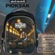 Шкільний рюкзак з принтом Машина для молодших класів, місткий та зручний, 20 л