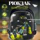 Рюкзак шкільний з принтом Мотоцикліст для молодших класів, місткий та зручний, водонепроникний, 20 л