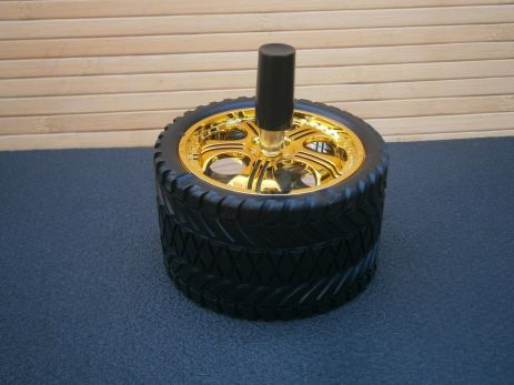 Попільничка бездимна металева Ashtray "Колесо"