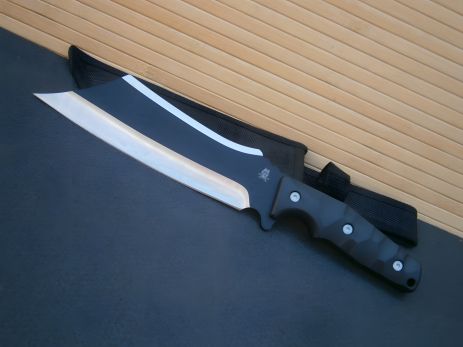 Охотничий нож фуллтанг Vlack Wolf JL-58K с ножнами 30 см Охотничий нож фуллтанг Vlack Wolf JL-58K с ножнами 30 см