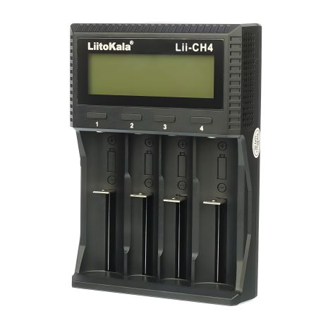 LiitoKala Lii-CH4 Універсальний зарядний пристрій для акумуляторів 18650, АА, ААА, 4 слоти