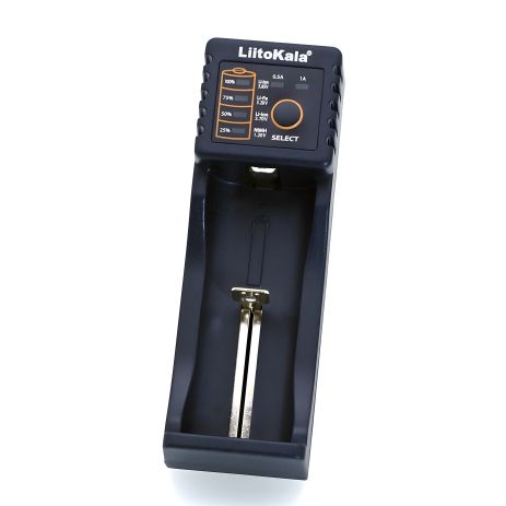 Універсальний зарядний пристрій LiitoKala Lii-100B для акумуляторів 18650, АА, ААА та інших, 1 слот