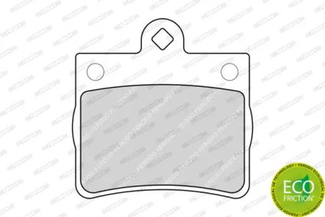 Комплект гальмівних колодок MB E-CLASS, MB C-CLASS, FERODO (FDB1310)