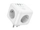 Сетевой Удлинитель Borofone BAC11 (PD40W/2C2A)(EU) Белый