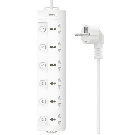 Удлинитель XO WL18 6AC Белый 2m