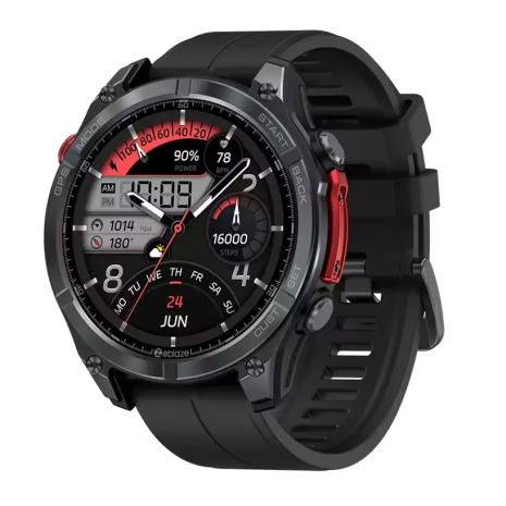 Смарт-годинник Zeblaze Stratos 4 з GPS AMOLED 1.43,5 ATM, Gorilla Glass, MIL-STD-810H