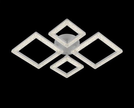 LED Люстра Стельова 2188-2+2C (Білий)