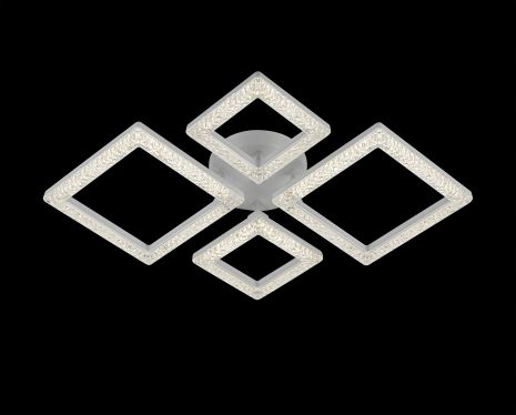 LED Люстра Стельова 2188-2+2C (Білий)